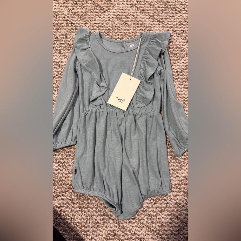 Kyte Baby Glacier Long Sleeve Bubble
